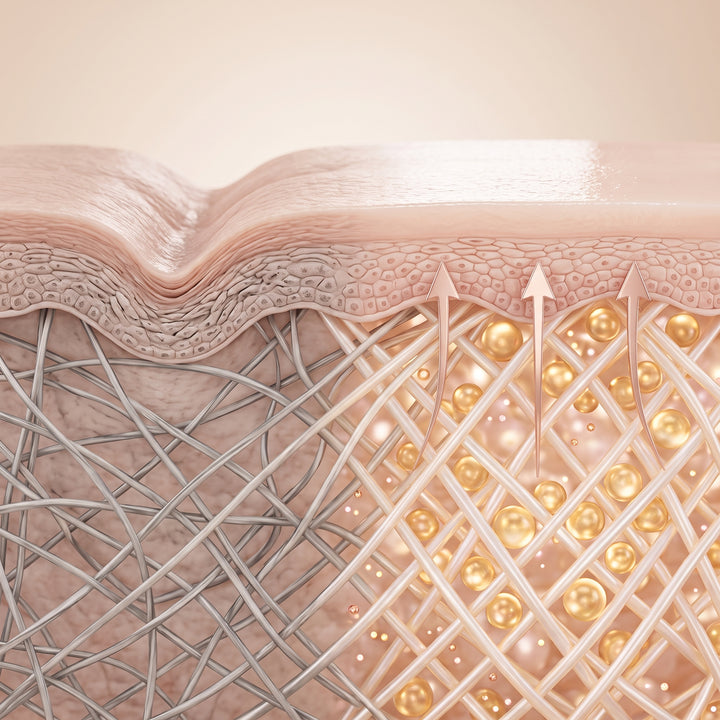 Acalma a pele em profundidade