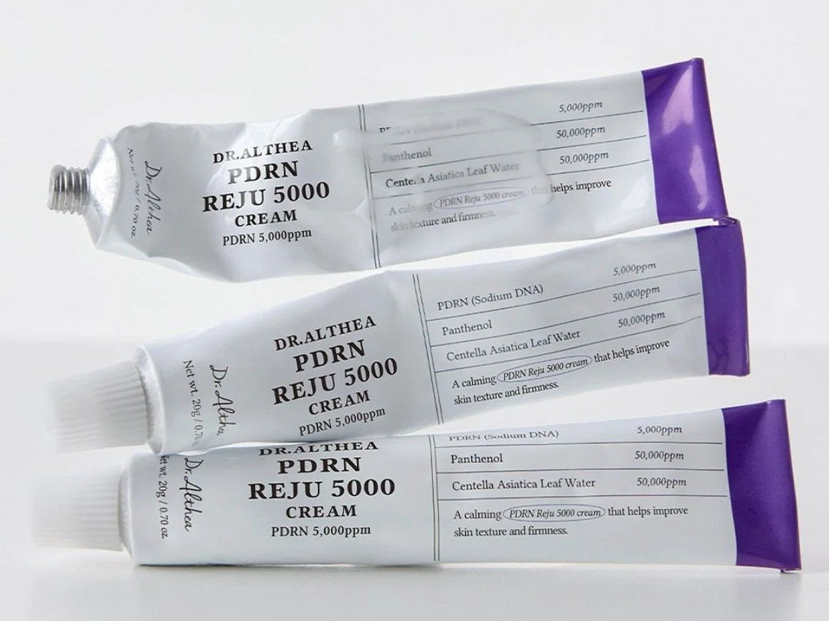 Um creme leve com PDRN para hidratar e acalmar a pele.